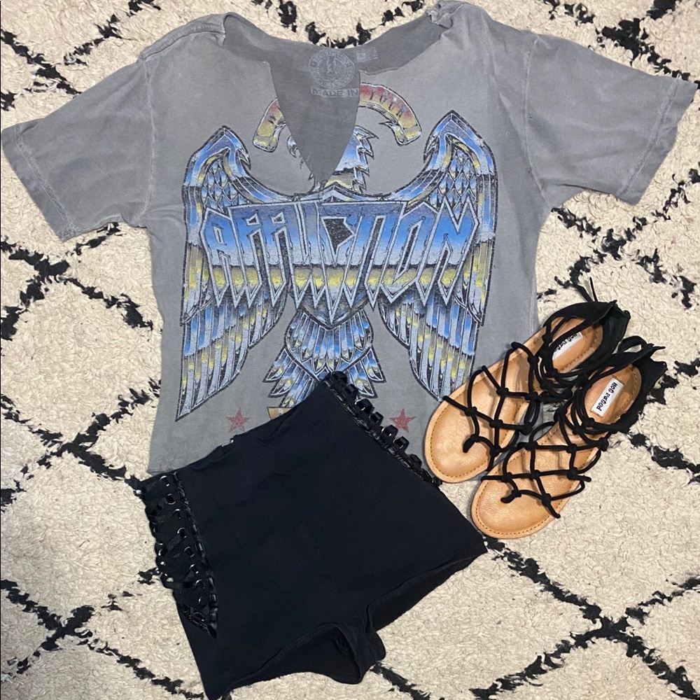 S black dress shorts.